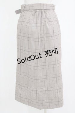 画像3: an another angelus / インバーテッドプリーツチェックタイトスカート Free BROWN×BR H-26-02-14-034-CA-SK-NS-ZH
