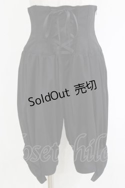 画像1: ALICE and the PIRATES / コルセットパンツ (2012) Free ブラック H-26-02-14-035-PA-PA-NS-ZH