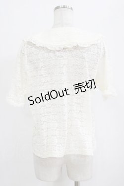 画像3: m petit by misako / TT*AOKレースブラウス S 生成り H-26-02-14-039-LO-BL-NS-ZH