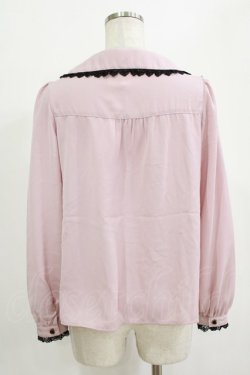 画像3: Secret Honey / ラッフルフリルリボンブラウス Free ピンク H-26-02-14-041-CA-BL-NS-ZH