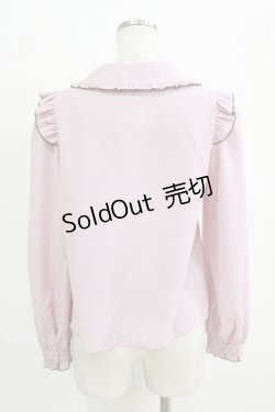 画像3: Secret Honey / フリルリボンブラウス Free ピンク H-26-02-14-042-CA-BL-NS-ZH