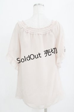 画像3: axes femme / ドットシフォントップス M ピンク H-26-02-14-048-AX-TO-NS-ZH