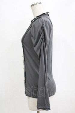 画像2: axes femme / レース切替プルオーバー M グレー H-26-02-14-050-AX-TO-NS-ZH