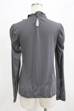 画像3: axes femme / レース切替プルオーバー M グレー H-26-02-14-050-AX-TO-NS-ZH