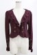画像1: axes femme / ラッフル襟Wボタンボレロ M パープル H-26-02-14-051-AX-TO-NS-ZH (1)