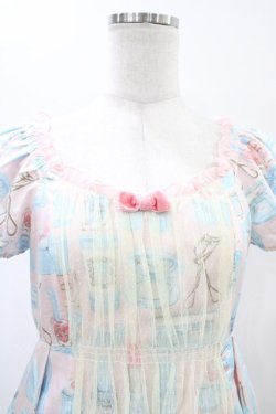 画像3: Emily Temple cute / コスメプリントワンピース  ピンク H-26-02-14-1040-ET-OP-KB-ZH