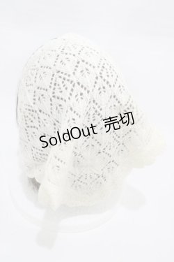 画像2: Candy Stripper / 【益若つばさ】LACY BABUSHKA  アイボリー H-26-02-14-1004-PU-AC-KB-ZH