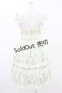 画像2: Emily Temple cute / アソートケーキノースリーブワンピース  クリーム H-26-02-14-1044-ET-OP-KB-ZH