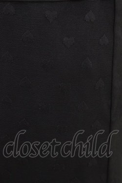 画像3: ACDC RAG / LOVE PUNKロングスカート  ブラック×ブラック H-26-02-14-1046-PU-SK-KB-ZH