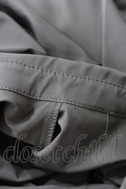 画像3: axes femme / 刺繍入りネクタイ付きブラウス  カーキ H-26-02-14-1049-AX-BL-KB-ZH