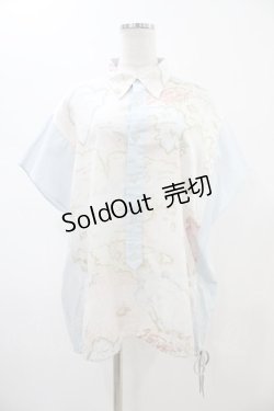 画像1: MILKBOY / クルーズシャツ  サックス H-26-02-14-1054-MB-BL-KB-ZH