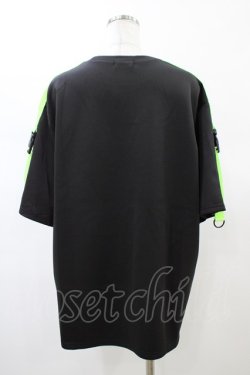 画像2: ACDC RAG / 渦雷T  ブラック×グリーン H-26-02-14-1055-PU-TO-KB-ZH