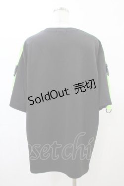 画像2: ACDC RAG / 渦雷T  ブラック×グリーン H-26-02-14-1055-PU-TO-KB-ZH