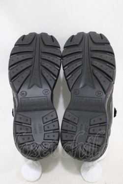 画像3: YOSUKE / パンダ厚底スニーカー 23 ホワイトブラック H-26-02-14-1001-PU-SH-KB-ZH