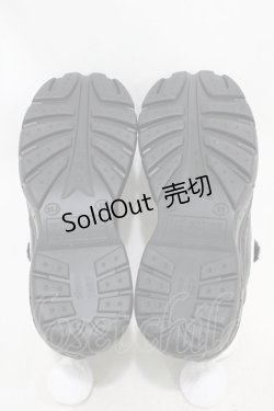 画像3: YOSUKE / パンダ厚底スニーカー 23 ホワイトブラック H-26-02-14-1001-PU-SH-KB-ZH