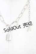 MILKBOY / PADLOCKネックレス  シルバー H-26-02-14-1015-MB-AC-KB-ZH