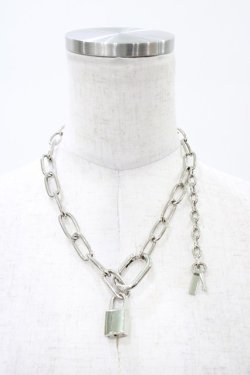 画像2: MILKBOY / PADLOCKネックレス  シルバー H-26-02-14-1015-MB-AC-KB-ZH