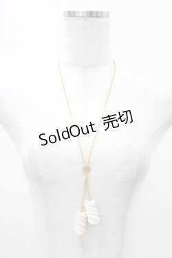 画像2: Q-pot. / マシュマロラリエットネックレス  ピンク×ミント H-26-02-14-1017-QP-AC-KB-ZH