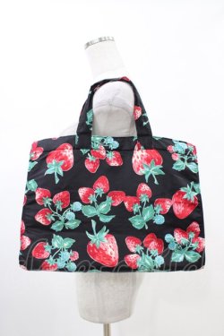 画像1: Jane Marple / ベリープリントのバッグ  ブラック H-26-02-14-1019-JM-BG-KB-ZH