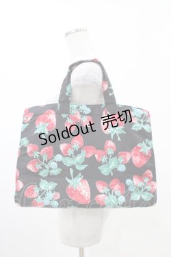 画像1: Jane Marple / ベリープリントのバッグ  ブラック H-26-02-14-1019-JM-BG-KB-ZH