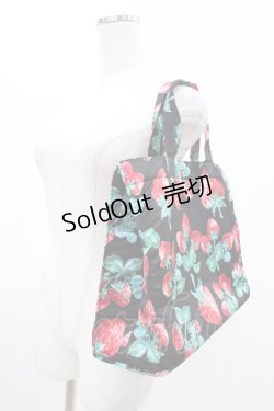 画像2: Jane Marple / ベリープリントのバッグ  ブラック H-26-02-14-1019-JM-BG-KB-ZH