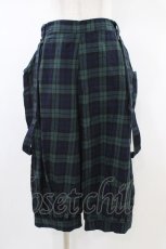 画像1: Deorart / チェック柄ショートバルーンパンツ L グリーン H-26-02-14-1020-PU-PA-KB-ZH (1)