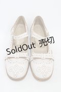 Jane Marple / トゥリボンのメリージェーンシューズ M アイボリー H-26-02-14-1002-JM-SH-KB-ZH