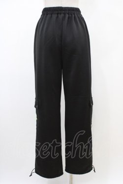 画像2: ACDC RAG / ビビッドグルーミー メッシュパンツ  ブラック×グリーン H-26-02-14-1021-0-PA-KB-ZH