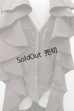 画像3: Fanplusfriend / フラッフィーベスト  ブラウン H-26-02-14-1022-GO-TO-KB-ZH