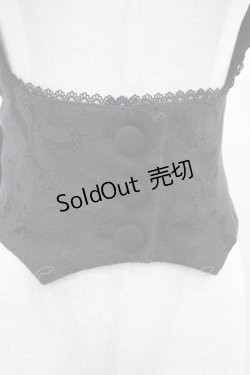 画像4: Sheglit / "Noble"ジャガードリボンベスト  ブラック H-26-02-14-1023-EL-TO-KB-ZH