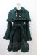 画像1: ATELIER PIERROT / Holy Night Cape Coat  グリーン H-26-02-14-1025-EL-CO-KB-ZH (1)