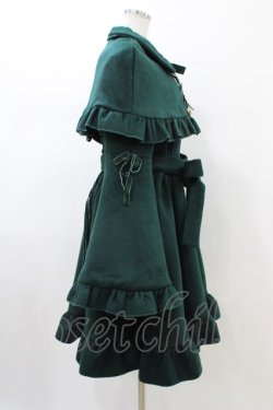 画像3: ATELIER PIERROT / Holy Night Cape Coat  グリーン H-26-02-14-1025-EL-CO-KB-ZH