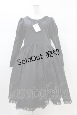 画像1: marcHenTica / エーベル・マリアンヌワンピース Princess(フリー) ブラック H-26-02-14-1027-LO-SK-KB-ZH