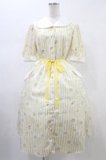 画像1: Melody BasKet / Marguerite honey beeワンピース M イエロー H-26-02-14-1028-LO-OP-KB-ZH (1)
