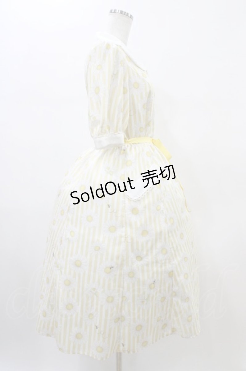 画像3: Melody BasKet / Marguerite honey beeワンピース M イエロー H-26-02-14-1028-LO-OP-KB-ZH (3)