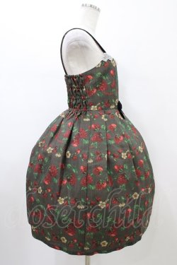 画像3: Emily Temple cute / いちごゴブランキャミソールワンピース  ブラック H-26-02-14-1029-ET-OP-KB-ZH