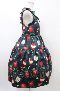 画像3: Emily Temple cute / タータンRibbonAppleノースリーブワンピース  black watch H-26-02-14-1030-ET-OP-KB-ZH