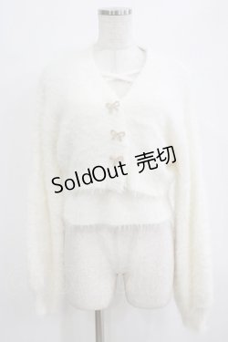 画像1: couture BY ROJITA / リボン釦キャミ付きシャギーミニCD Free オフ H-26-02-14-056-GO-TO-NS-ZH