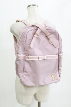 画像1: m petit by misako / NINA'S コラボ AM2WAYリュック  ピンク H-26-02-14-063-LO-BG-NS-ZH