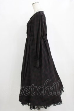 画像2: axes femme / リボンタイ付きクラシックワンピース M ブラック H-26-02-14-007-AX-OP-NS-ZH