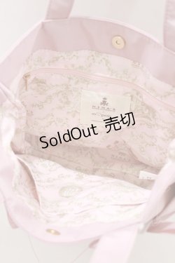 画像3: m petit by misako / AM*リボンランチトート  ピンク H-26-02-14-065-LO-BG-NS-ZH