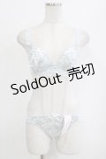 m petit by misako / AO*ブラショーツセット L サックス H-26-02-14-069-LO-TO-NS-ZH
