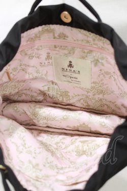 画像3: m petit by misako / AM*バッグインポーチ  ブラック H-26-02-14-070-LO-ZA-NS-ZH