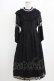 画像1: axes femme / ヴィクトリアンレーシーワンピース M ブラック H-26-02-14-008-AX-OP-NS-ZH (1)