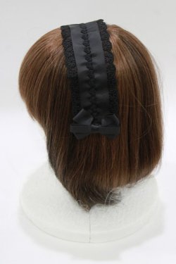 画像2: m petit by misako / TT*AMヘッドドレス  ブラック H-26-02-14-078-LO-AC-NS-ZH