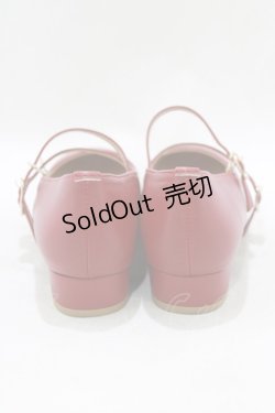 画像3: F&A / ダブルストラップスクエアトゥパンプス L/24.5~25cm レッド H-26-02-14-086-LO-SH-NS-ZH