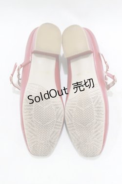 画像4: F&A / ダブルストラップスクエアトゥパンプス L/24.5~25cm レッド H-26-02-14-086-LO-SH-NS-ZH