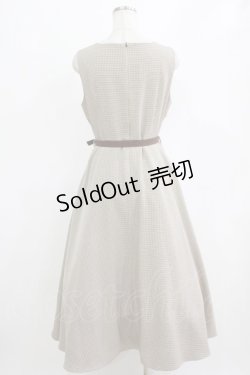 画像6: an another angelus / 配色使いミニ千鳥ショートジャケットセットアップ Free BEIGE×BR H-26-02-14-009-CA-OP-NS-ZH