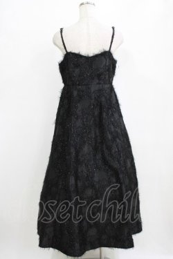 画像3: axes femme POETIQUE / カットジャガードキャミワンピ M ブラック H-26-02-14-010-AX-OP-NS-ZH