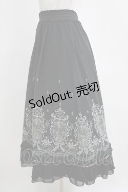 画像2: axes femme / 鍵柄スカート M ブラック H-26-02-14-016-AX-SK-NS-ZH